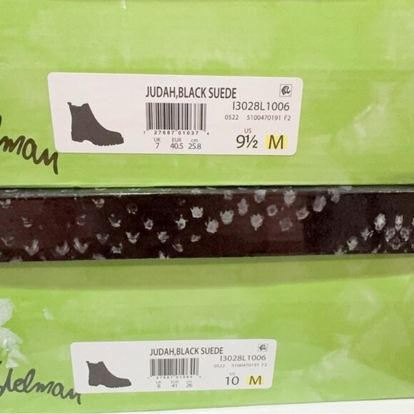 NIB Sam Edelman Womens Judah Black Stretch Booties Shoes - Picture 5 of 10